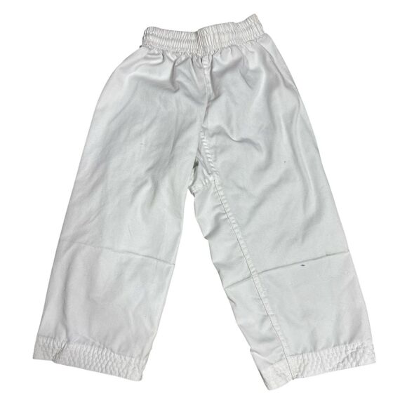 Tiger Claw TC 2000 Student Martial Arts Uniform White Top Pants Belt Size 000 - Picture 7 of 8